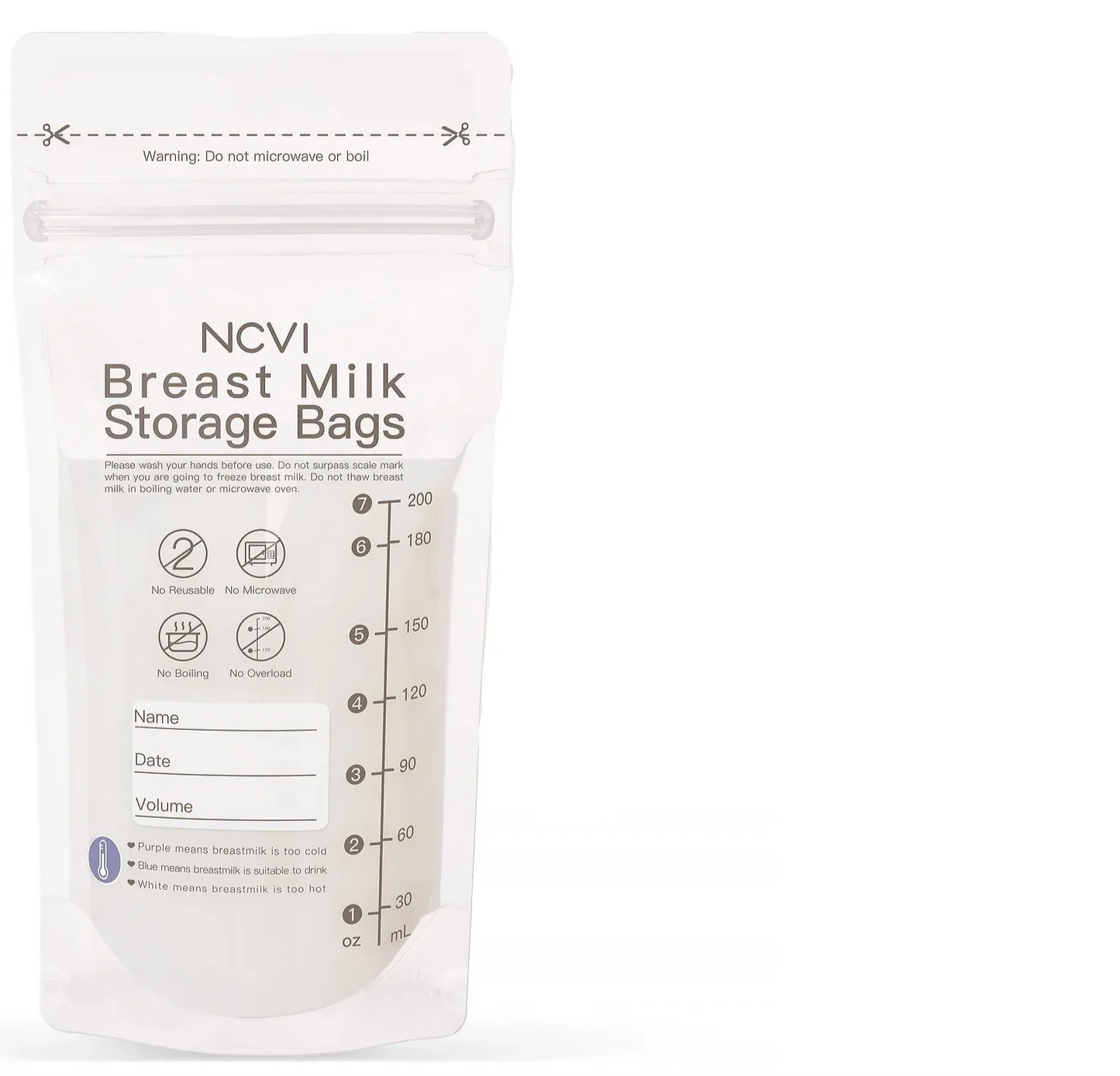 Double Sealed Breastmilk Storage Bags