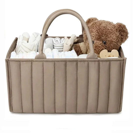 Quilted Padded Diaper Caddy