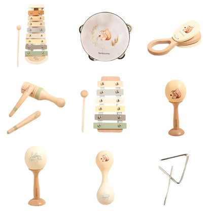 1PC Wooden Montessori Musical Instrument