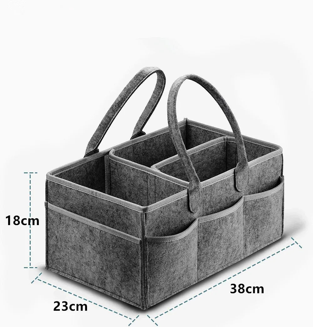 Multifunctional Portable Diaper Caddy Organizer