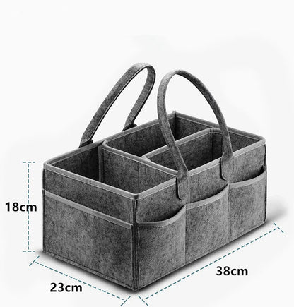 Multifunctional Portable Diaper Caddy Organizer