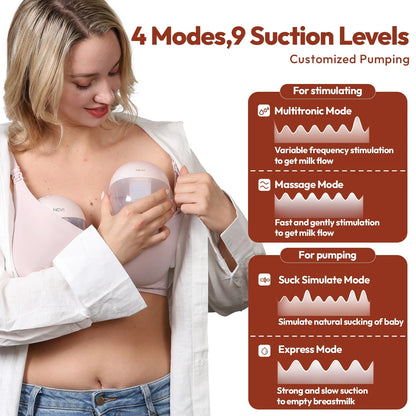 Ultra Air Electric Wearable Breast Pump