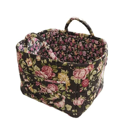 Pastoral Style Fabric Storage Basket